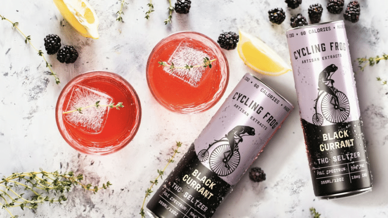 Cycling Frog Black Currant THC Seltzer